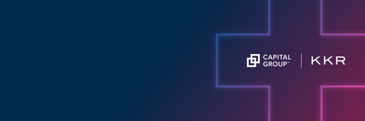Logos: Capital Group, KKR. 