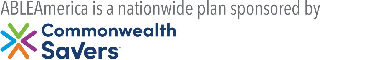 Logo. AbleAmerica is a nationwide plan sponsored by Commonwealth Savers