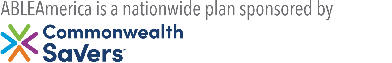 Logo. AbleAmerica is a nationwide plan sponsored by Commonwealth Savers