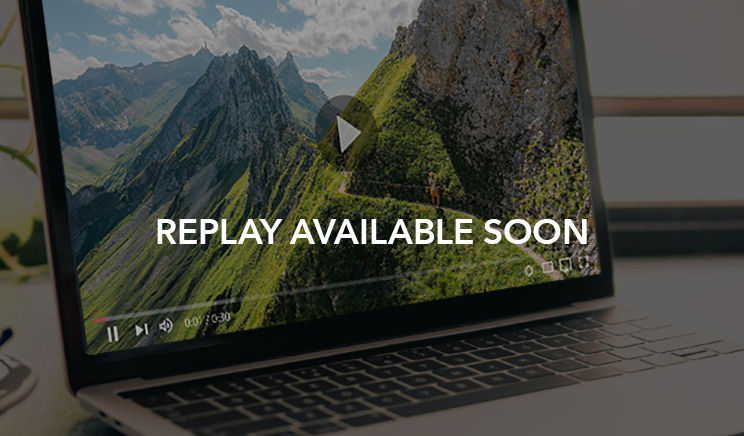 Evergreen poster image with heading "Replay available soon"